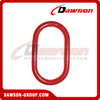 DS033 A-343 G80 7-6MM-72MM European Type Master Link for Chain Lifting Slings / Wire Rope Lifting Slings