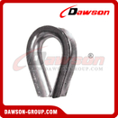 Stainless Steel U.S. Type G-414 Thimble, SS316 SS304 Wire Rope Thimbles