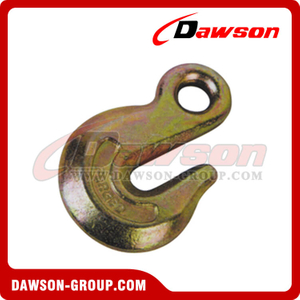 H323 G43 Grade 43 1/4''-3/4'' Forged Carbon Steel Eye Grab Hooks, A323 G70 Grade 70 Forged Alloy Steel Eye Grab Hook