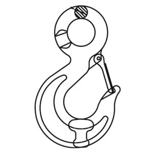 DS366 Eye Sling Hook with Latch - Dawson Group LTD. - China Manufacturer, Supplier, Factory