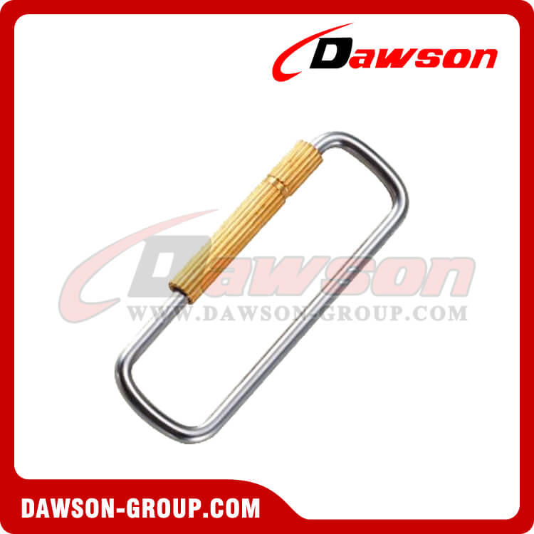 Stainless Steel Square Ring With Brass Screw