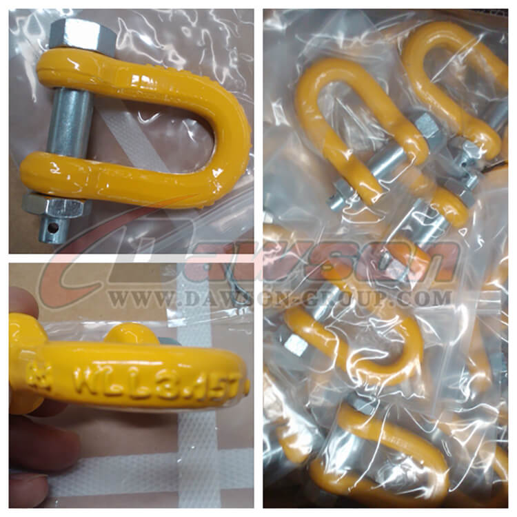 DS049 G80 Bolt Type Dee Shackle - Dawson Group Ltd. - China Manufacturer, Supplier, Factory