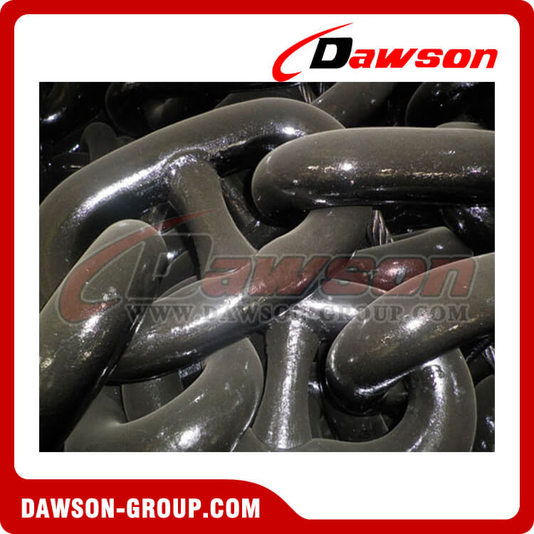 66MM Grade U2, Grade U3 Flash Butt Welded Stud Link Anchor Chain with
