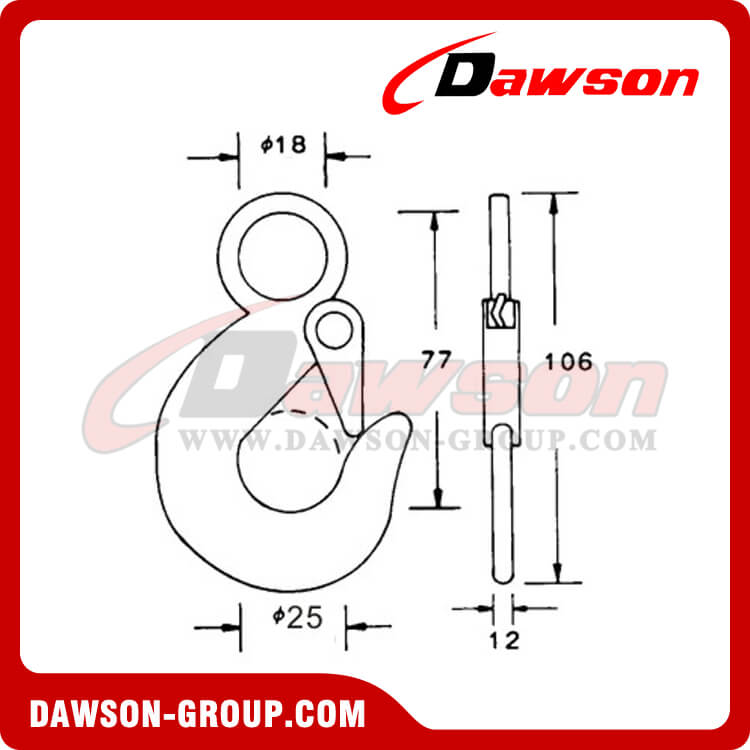 DSFGH3001 Forged Hook
