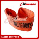 WLL 12 Ton Polyester Webbing Slings - Lifting Slings