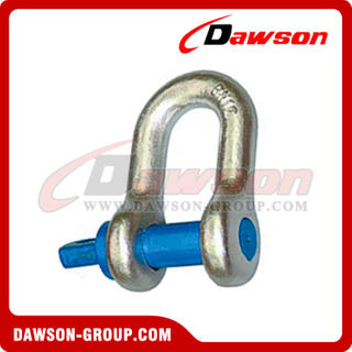 AS2741 Forged Alloy Grade S Dee Shackle With Screw Pins