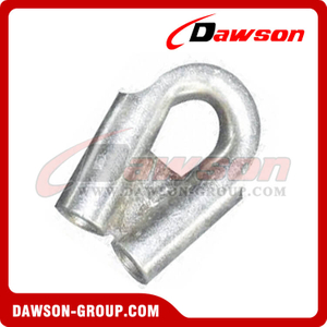 Stainless Steel AISI316 or AISI304 Tube Thimble with Gusset, Hawser Thimbles Suitable for Fiber Rope