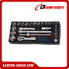 DS210112 Tool Cabinet With Tools 26PCS 3/8" Dr. Socket Set