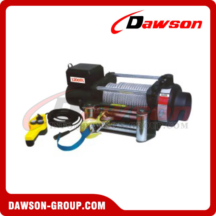 DS-KDJ-12000L 12000lbs 12V DC CE Approval Electric Winch with Remote Control