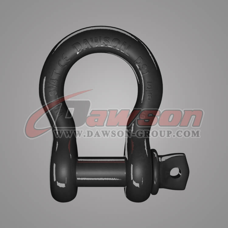US Type Bow Shackle, Drop Forged Steel Anchor Shackle with PU Protection - Dawson Group Ltd. - China Manufacturer, Supplier, Factory