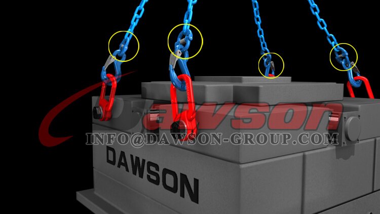 Application of Application of G100 Japanese Type Connecting Link, Grade 100 Alloy Steel Chain Connector for Chains - China Manufacturer - Dawson Group Ltd.