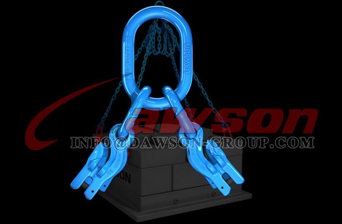 Application of G100 Master Link Assembly + G100 Eye Grab Hook with Clevis Attachment &times; 4 Dawson Group Ltd. - China Manufacturer, Factory