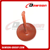 Buy Discount Painted Mushroom Anchor for Buoy / PE Plastic Coated Casting Mushroom Anchor