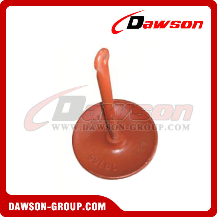 Buy Discount Painted Mushroom Anchor for Buoy / PE Plastic Coated Casting Mushroom Anchor