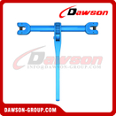 DS1032 G100 8-13MM Clevis Type Ratchet Load Binder Without Link and Hooks for Transport Lashing