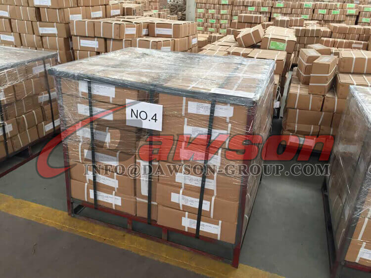 Package of 5T 50MM White Zinc Plated Ratchet Buckle, 2'' 5000KG Lashing Buckle for Ratchet Tie Down Strap - Dawson Group Ltd. - China Factory, Supplier