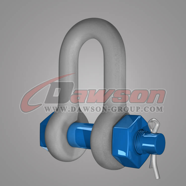 Dawson Brand Hot Dip Galvanized US Type Chain Shackle with Safety Pin - Dawson Group Ltd. - China Manufacturer, Supplier, Factory