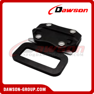 DSJ-A4045 Aluminum Buckle For Fall Protection Bags Luggages, Seat Belt Harness Metal Buckles