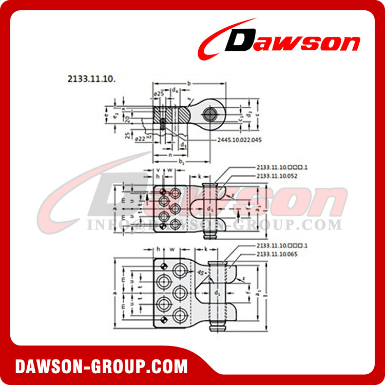 Mold Lifting Block 2133.11.10 Series, Hanging module 2133.11.10 series ...