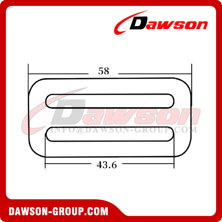 DSJ-4045-1 Quick Release Buckle For Fall Protection and Bags and Luggages