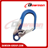 DSJ-A2022 High Quality Aluminum Steel Snap Hook, 227.6g Scaffold Hook for Safety Belt