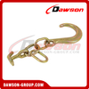 8'' G70 J Hook with T-J Hooks and Enlarged Link, 5,400 lbs WLL