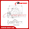 DS-WRL2 DS-WRL4 Series Rotating Trolleys, Rotating Transport Trolleys, Rotating Skates, Transport Skates