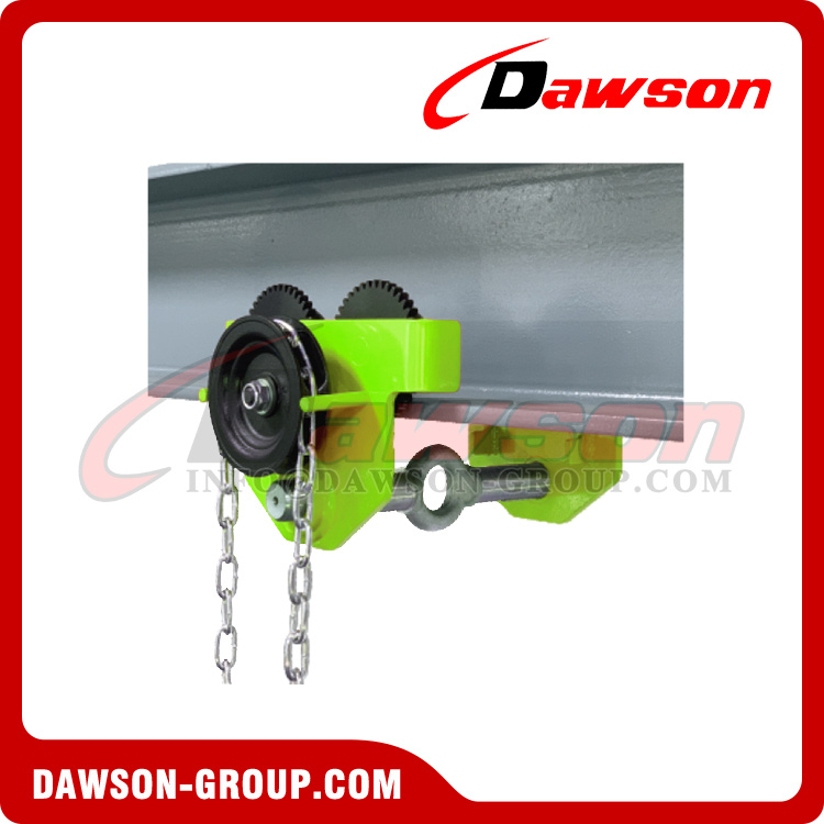 DS-ATG Type Geared Trolley Clamp, 0.5T - 5T Trolley Clamps