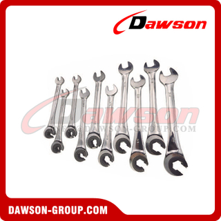 DSTDW1243S Ratchet Flare Nut Wrench Set 10Pcs