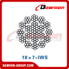 Steel Wire Rope Construction(15×7-IWRC)(18×7-IWS), Wire Rope for Port Machinery 