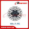 Steel Wire Rope(6×K7-FC)(K6×7-FC), Wire Rope for Coal and Mining