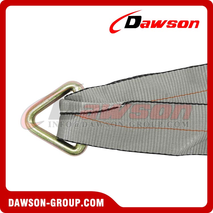 Tow Straps V Bridle 3'' x 24'' with 15'' Long Shank J Hooks 5400