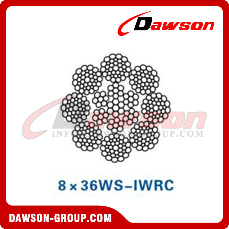 Steel Wire Rope(8×36WS-IWRC)(EP8×36WS-IWRC), Wire Rope for Coal and Mining