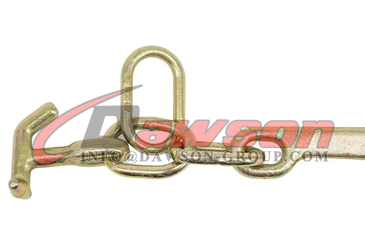 G70 V Chain Bridle with 8'' Medium J Hooks, T- Hook & J-Hook with
