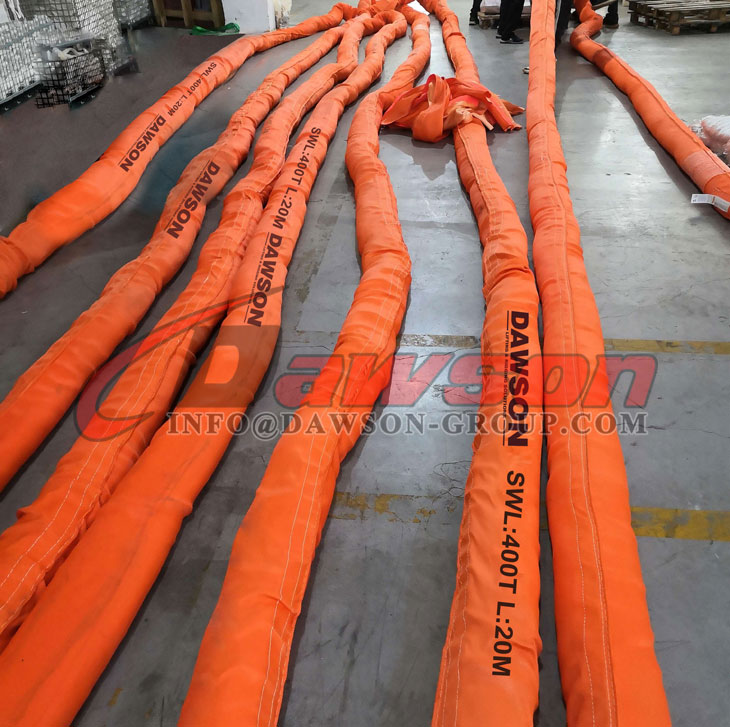 HMPE Fibre Heavy Duty Round Lifting Slings, Synthetic Fibre Lifting ...