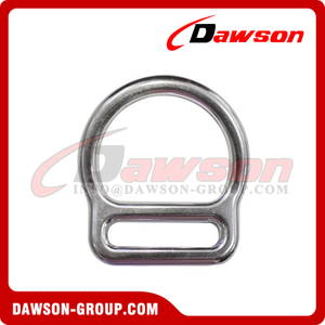 DSJ-A3005-1 Outdoor Climb Fall Protection Aluminum D-Ring, 50mm Aluminium Safety Harnesses D-Ring