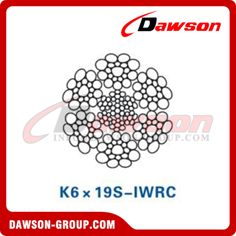Type Kc Wire Rope Steel Wire Rope (K6×19S-IWRC)(K6×26WS-IWRC), Oilfield Wire Rope, Steel ...