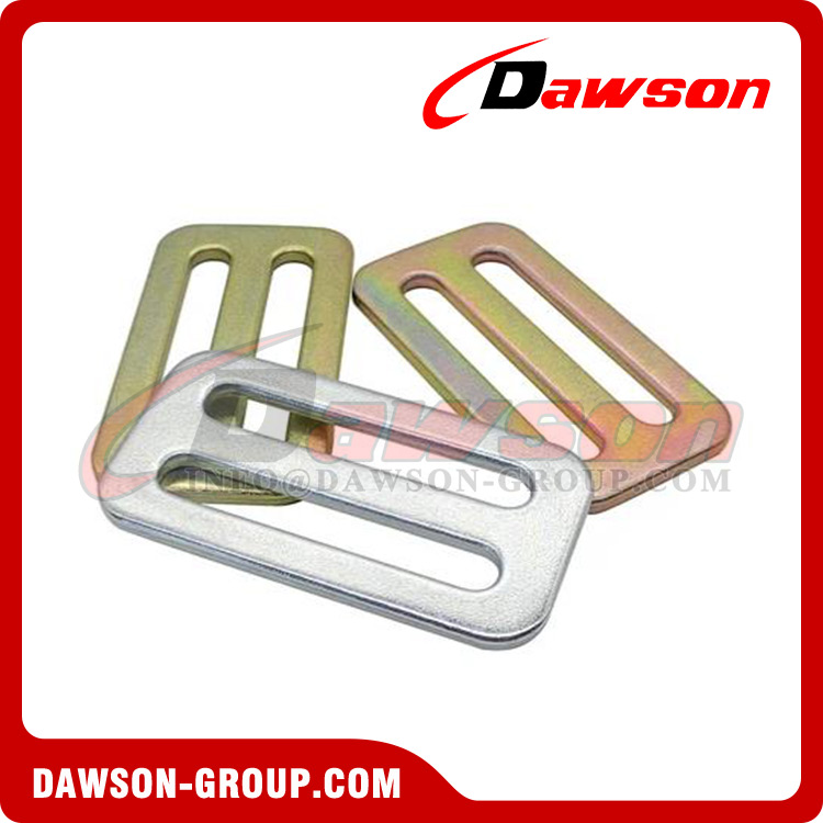 DSJ-A4021 Buckle For Safety Belt, Aluminium Safety Harness 3-Bar Buckles, Safety Harness Slide Buckle 