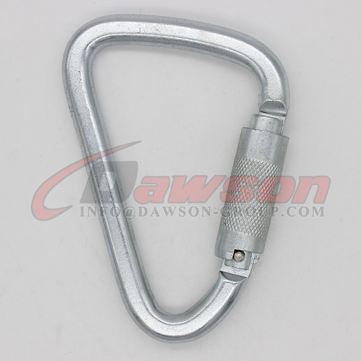 25KN Climbing Carabiner Screw Locking Gate Carabin... - Grandado 10 thumbnail image