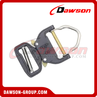 DSJ-4060 Quick Release Buckle For Fall Protection, Tactical Quick Release Metal Harness Buckle