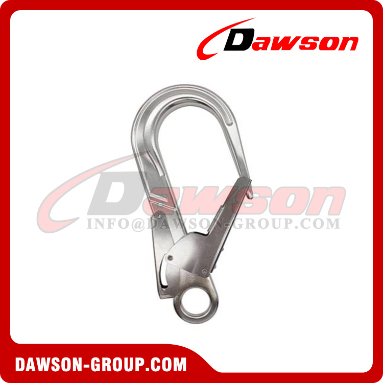 DSJ-A2031 High Quality Forged Aluminum Steel Snap Hook, Aluminum Safety Scaffold Hook