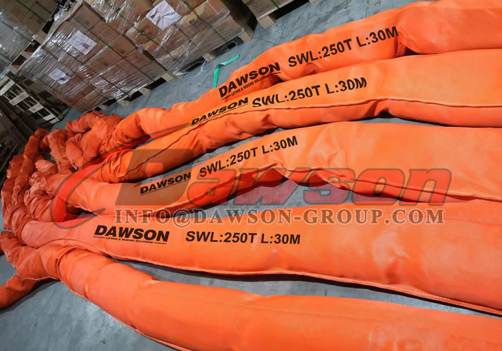 HMPE Fibre Heavy Duty Round Lifting Slings, Synthetic Fibre Lifting