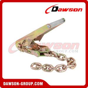 2'' Ratchet with 5/16'' G70 12'' Chain Extension (No Strap), 3335 lbs WLL