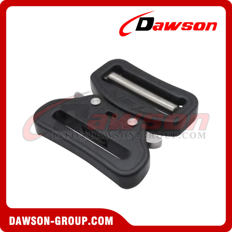 DSJ-A4047 Aluminum Buckle For Fall Protection Bags Luggages, 80.5g Aluminum Any Color Custom Buckle