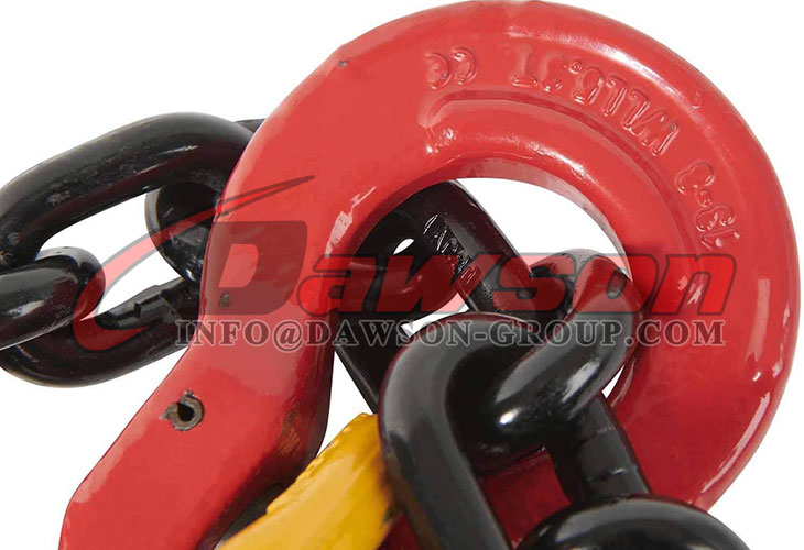 3/8'' x6' G80 Front Axle Chain & Peerless Ratchet Binder Kit with Omega ...