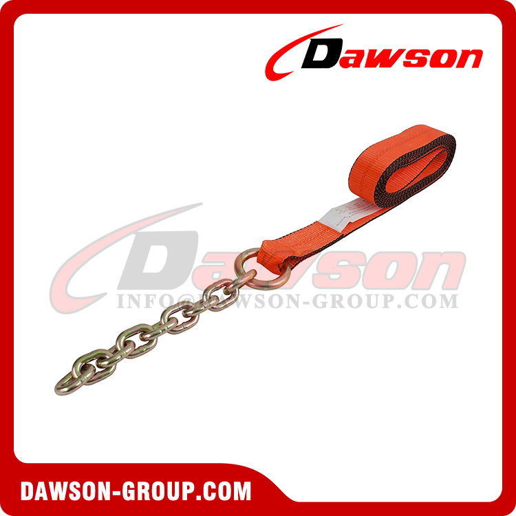 8 Point Roll Back Vehicle Tie Down Kit With Chain Extension On Both Ends, Ratchet Handles Tow Truck Straps Ca - View #11