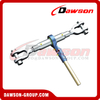 DS-RT-JJ-H H Ratchet Turnbuckle Jaw & Jaw, Ratchet Handle with Extended Pipe