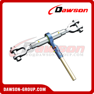 DS-RT-JJ-H H Ratchet Turnbuckle Jaw & Jaw, Ratchet Handle with Extended Pipe