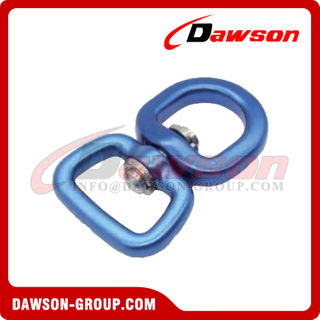 DSJ-A+C High Quality Aluminum Swivel Round Ring, A7075 11.7g Custom Aluminum Swivel Ring