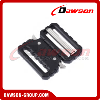 DSJ-4081 Quick Release Buckle For Fall Protection and Bags and Luggages, Quick Release Slide Buckle for Safety Webbing